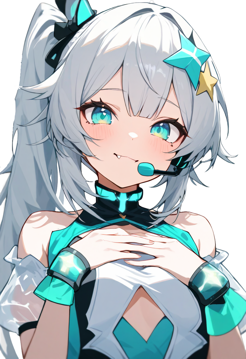 Codex連携用に背景を切り抜いたVTuber風キャラクター素材